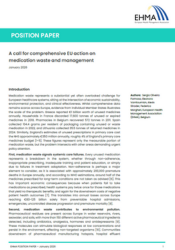 Position Paper: A call for comprehensive EU action on medication waste and management